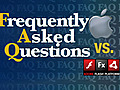 FAQ Apple vs Adobe | BahVideo.com