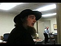 Raymond The Amish Comic Invades Newsroom | BahVideo.com