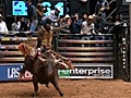 Caleb Sanderson rides Soulja Boy - Albuquerque 90 | BahVideo.com