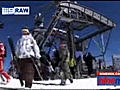 9RAW Skiing heats up | BahVideo.com