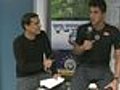 Marcos Leandro recebe o goleiro Renan Ribeiro  | BahVideo.com