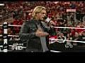 WWE Monday night RAW Edge makes an announcement 11 04 2011  | BahVideo.com