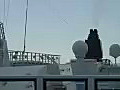 Royalty Free Stock Video HD Footage Deck of a Cruise Ship in Honolulu Hawaii | BahVideo.com