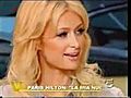 Paris Hilton Interview on Verissimo | BahVideo.com