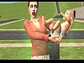 The Sims 2 - Female Young Adult Has Male Birth  | BahVideo.com