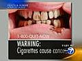 Graphic warnings to appear on cigarette packages | BahVideo.com