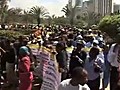 Nairobi slum-dwellers march for better  | BahVideo.com
