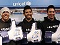 Messi y Ag ero juntos con UNICEF | BahVideo.com