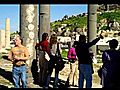 Um Qays Jordan Roman and Ottoman ruins | BahVideo.com