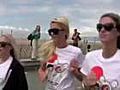 Paris Hilton s Awkward Run | BahVideo.com