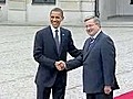 Obama zu Besuch in Polen | BahVideo.com