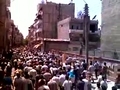 Syria Homs Funeral of the martyr Hadi Aljendi 10 7 2011 | BahVideo.com