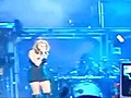 Justin Bieber and Miley Cyrus on-stage | BahVideo.com