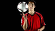 Athlete spins soccer ball on finger | BahVideo.com