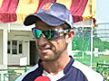 Ryan Ten Doeschate takes NDTV S T20 test | BahVideo.com