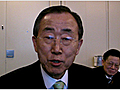 Ban Ki-moon on Copenhagen Climate Deal | BahVideo.com
