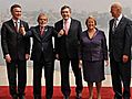 SOMMET DU G20 Les leaders de centre-gauche  | BahVideo.com