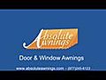 Absolute Awnings Retractable awnings sunshade patio covers and more  | BahVideo.com