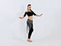 Belly Dance Moves Single-Hip Vertical Figure 8s | BahVideo.com