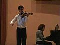 Mendelssohn Violin Concerto 1 mov pt 1 2 -  | BahVideo.com