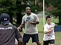 Sammy Morris Giving Kids a Patriots Experience  | BahVideo.com