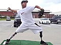 Double amputee throws 80 mph cut from team | BahVideo.com