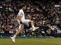 Andy Murray Goes Between His Legs | BahVideo.com