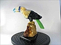 Handmade Stone Toucan Bird Sculpture Crystal  | BahVideo.com