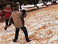 19 Kids and Counting Snow Fight  | BahVideo.com