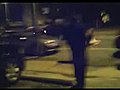 Drunk guy loses fight with car | BahVideo.com