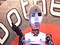 CEBIT Robothespian sings impersonates and  | BahVideo.com