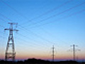Power Lines on sunrise | BahVideo.com
