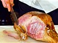 Christmas dinner how to carve a roast goose | BahVideo.com