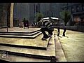 EA Skate 2- Library Hippie Flip session | BahVideo.com