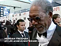 AFI Red Carpet Morgan Freeman | BahVideo.com