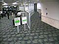 Cuffed and ticket ripped up - Cam 1 of 2 - TSA Exit Cam | BahVideo.com