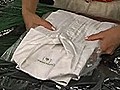 How to pack a shirt to avoid wrinkles | BahVideo.com