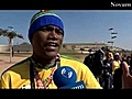 South African fans ready for the opening | BahVideo.com