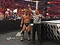 WWE Monday Night Raw - Jeff Hardy Vs Chris Jericho | BahVideo.com