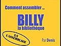 Comment assembler la biblioth que BILLY d IKEA - 2 5 | BahVideo.com