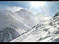 Impressive Man-Made Avalanche | BahVideo.com