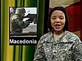 Training soldiers from Macedonia | BahVideo.com