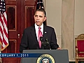 President Obama on Transition in Egypt | BahVideo.com