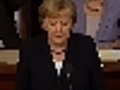Nuclear Iran amp 039 not acceptable amp 039 Merkel tells US Congress | BahVideo.com