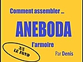 Comment assembler l armoire ANEBODA d amp 039 IKEA - 3 5 | BahVideo.com