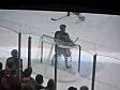 Wisconsin Hockey Player Picks Fight with the Net | BahVideo.com