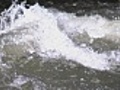 Close-up Rushing River Rapid | BahVideo.com