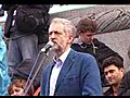 Jeremy Corbyn MP - Bring the troops home protest 24 Oct 2009 | BahVideo.com