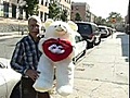 3ft Valentine Giant Teddy Bear Big Plush  | BahVideo.com