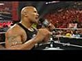 WWE Monday night RAW The Rock s Birthday  | BahVideo.com